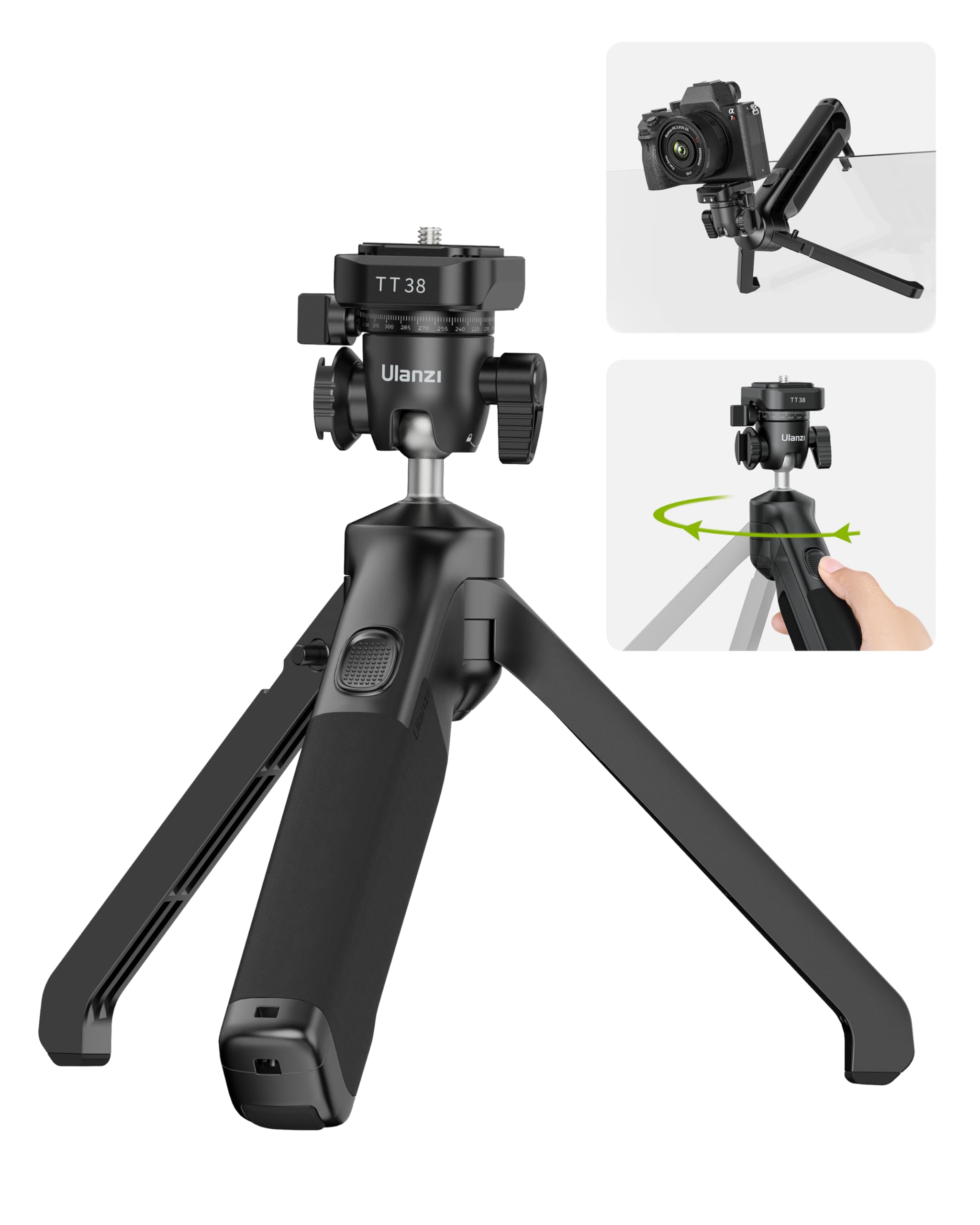 BALLISTICS - 38exploer×koti BEAUTY&YOUTH ZEROPOD 38 Amazon.com: ULANZI TT38 Mini Tripod for Camera, One-Click
